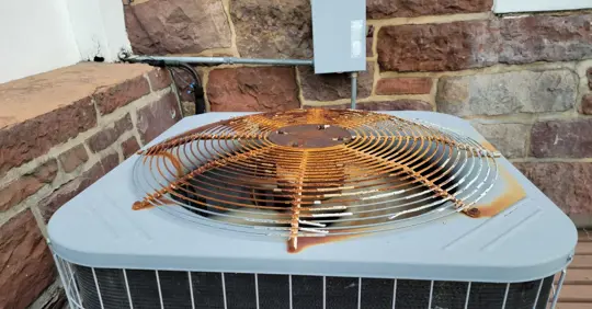 Old HVAC unit