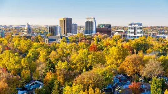 Boise, Idaho in Autumn